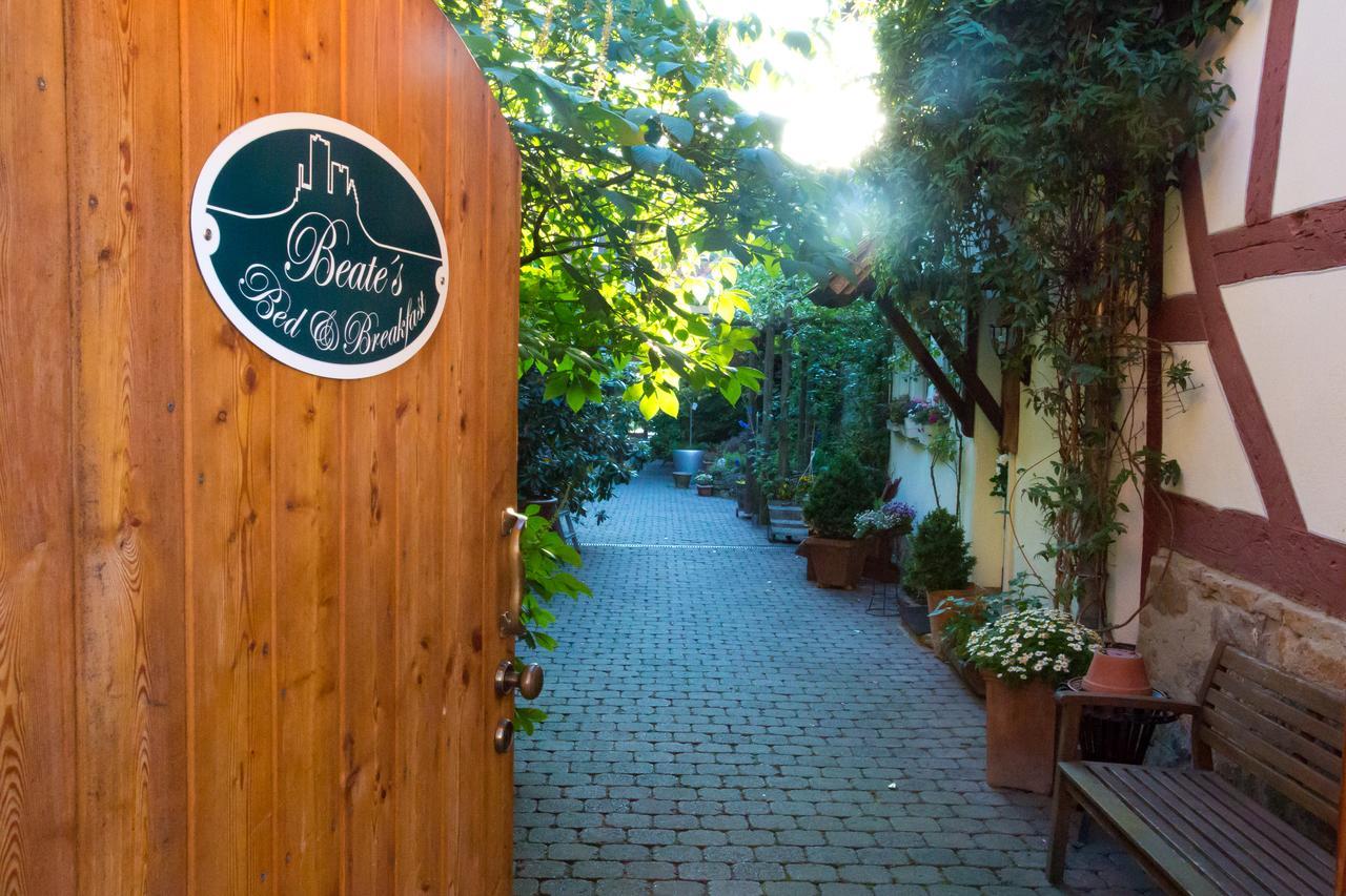 Beate'S Bed & Breakfast Munzenberg Luaran gambar